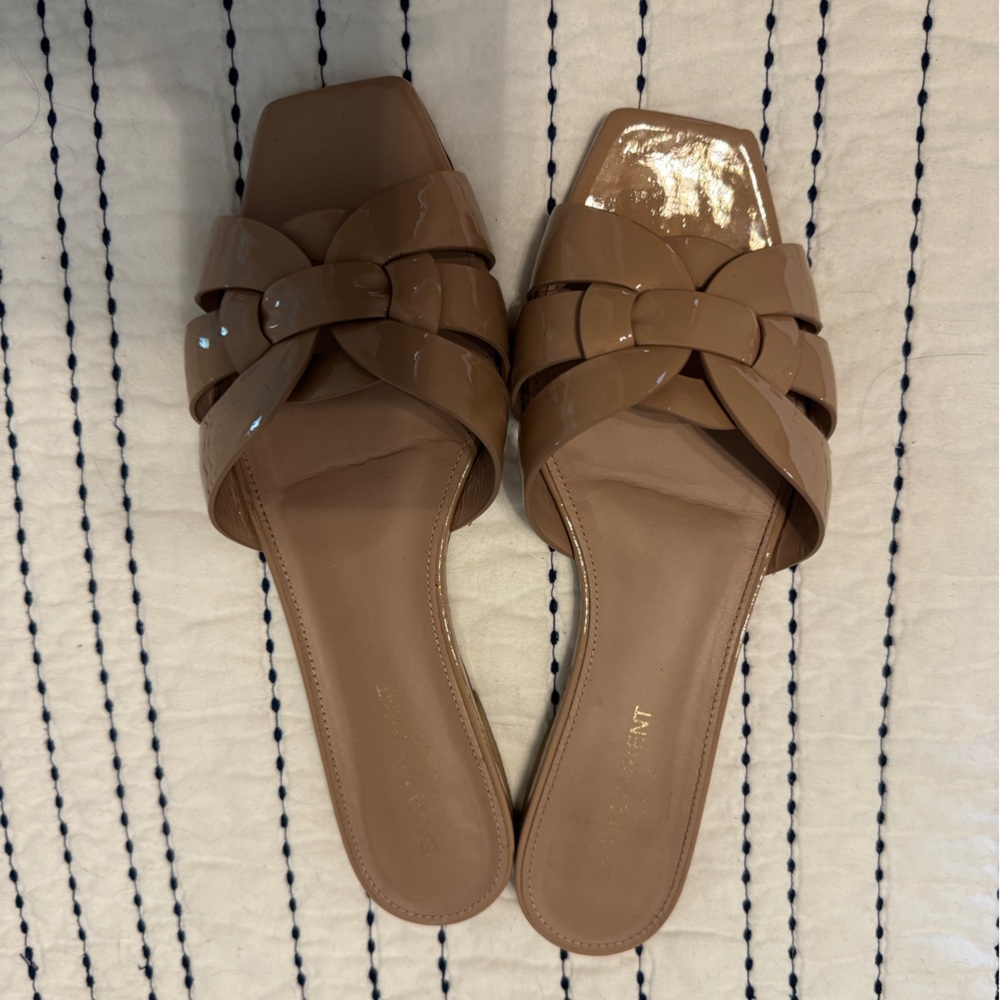 Saint Laurent Tribute Mules